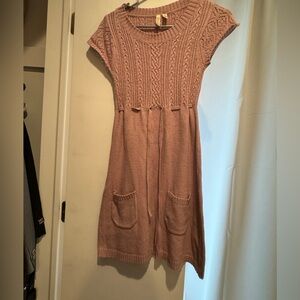 Susina pink XS knit dress